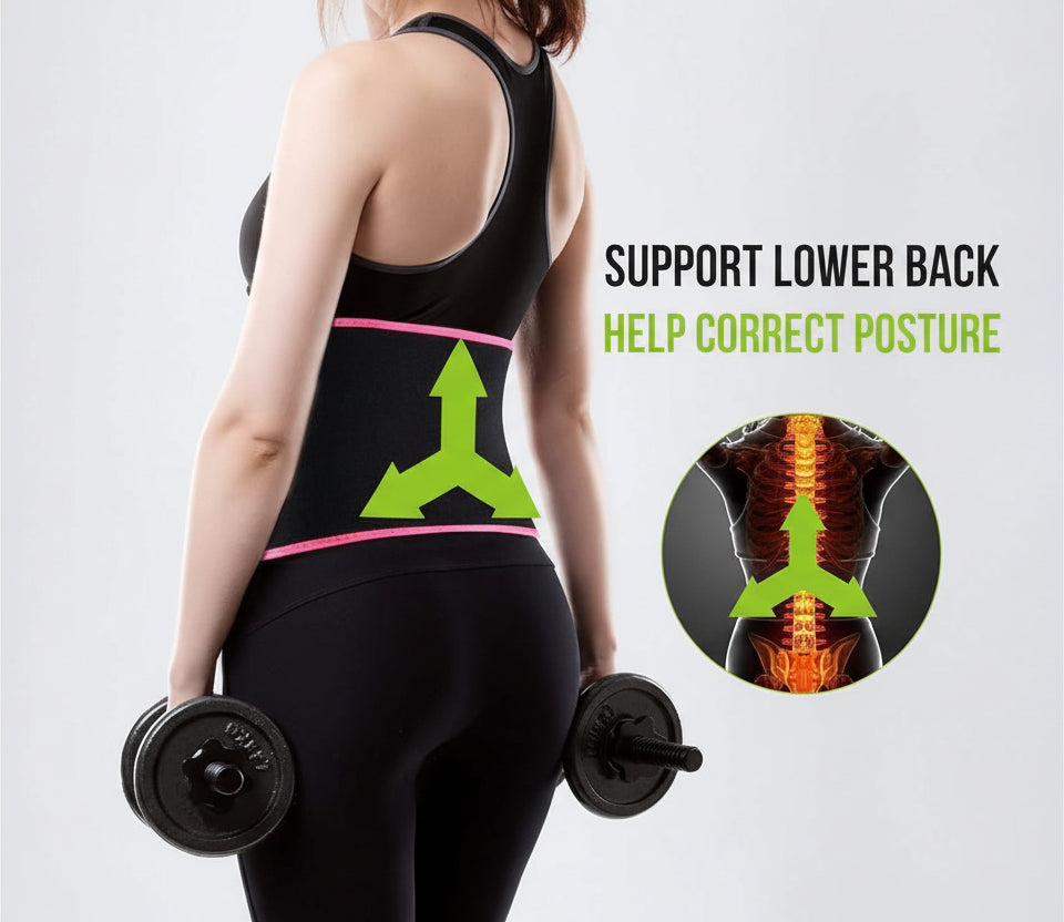 Adjustable Waist Trimmer Belt