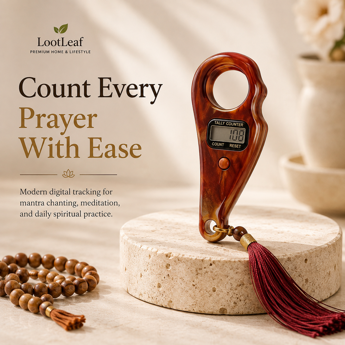 Digital Finger Counter for Chanting Mantra & Pooja
