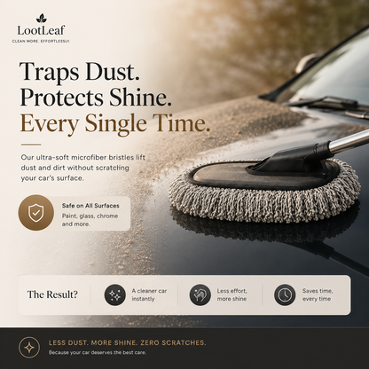 Soft Microfiber Car Duster Brush