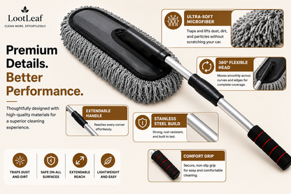 Soft Microfiber Car Duster Brush