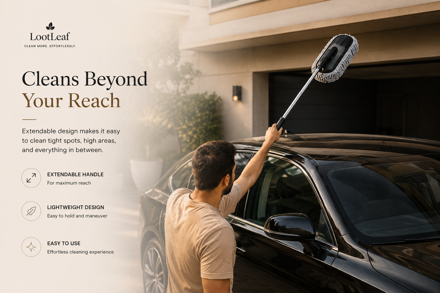 Soft Microfiber Car Duster Brush