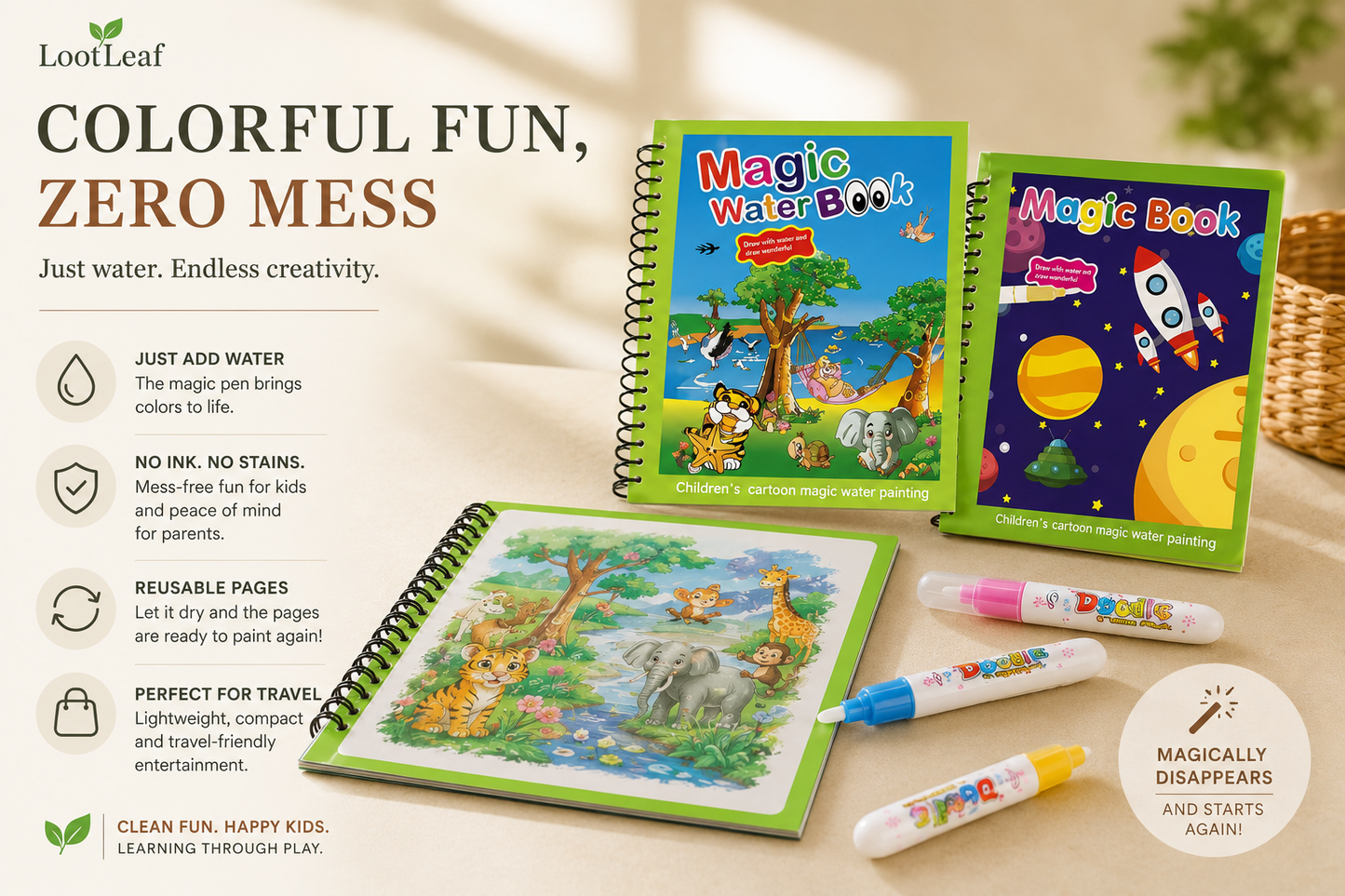 Magic Water Adventure Book™
