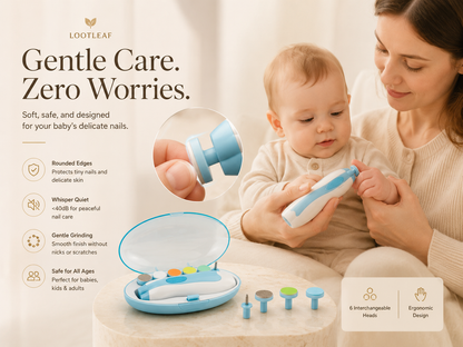 LootLeaf GentleGlow™ Baby Nail Care Kit