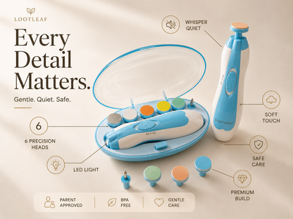 LootLeaf GentleGlow™ Baby Nail Care Kit