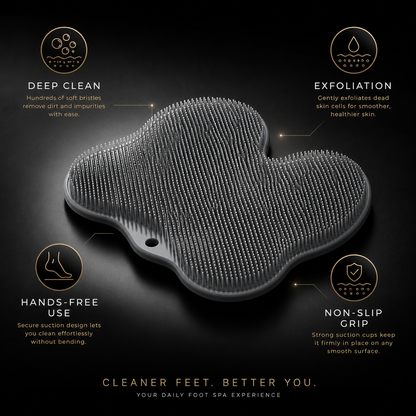 Foot Massager Scrubber Mat & Back Washer