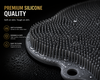 Foot Massager Scrubber Mat & Back Washer
