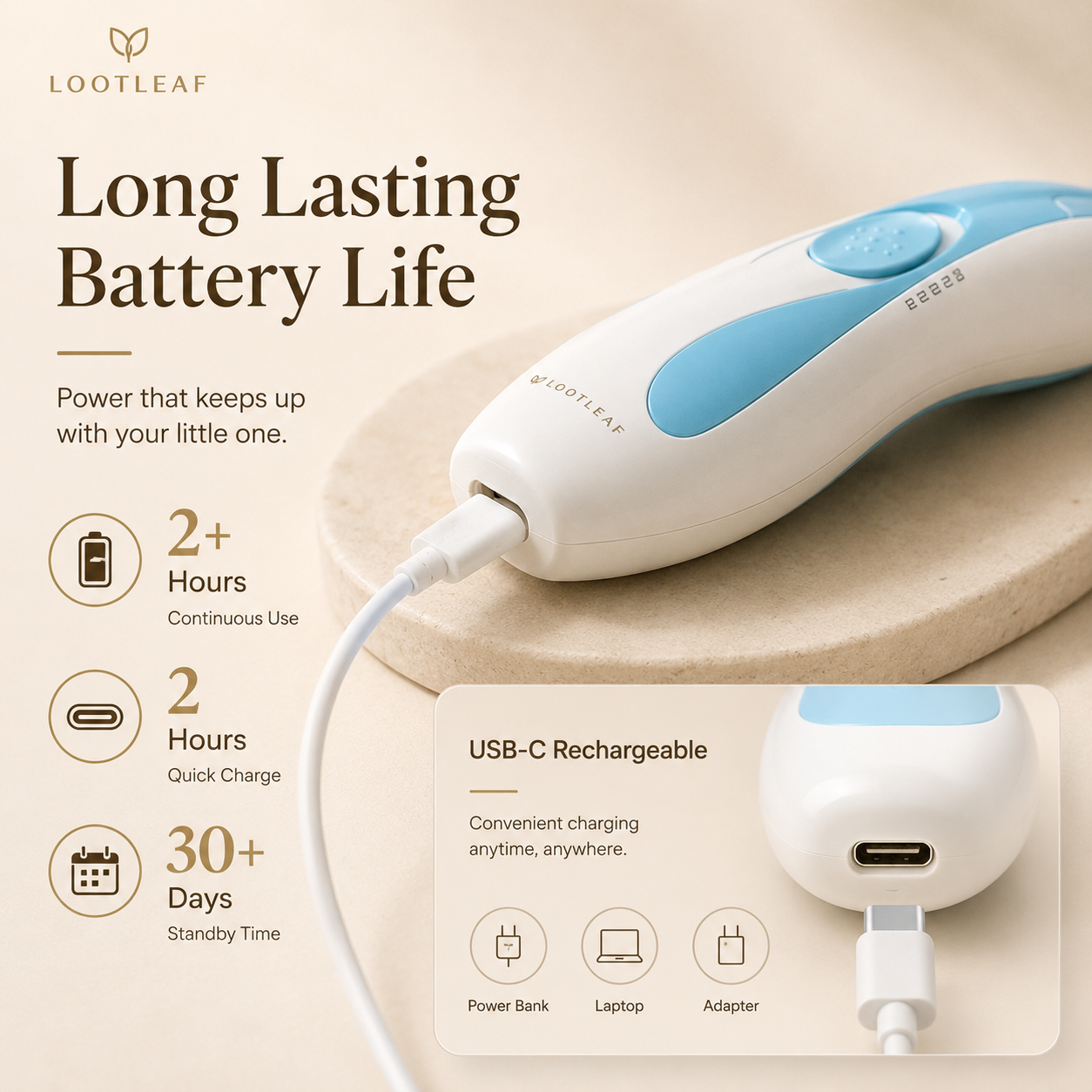 LootLeaf GentleGlow™ Baby Nail Care Kit