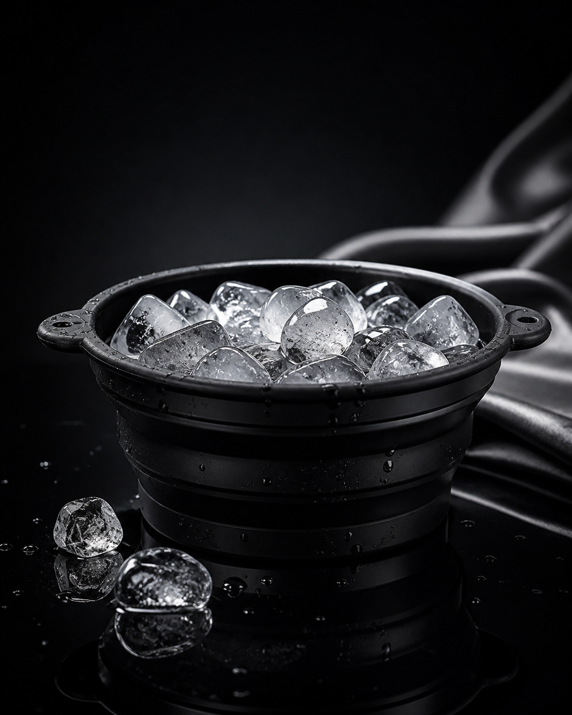 Silicon Ice Face Bowl