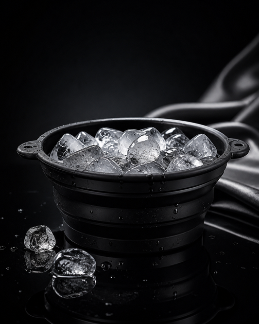 Silicon Ice Face Bowl
