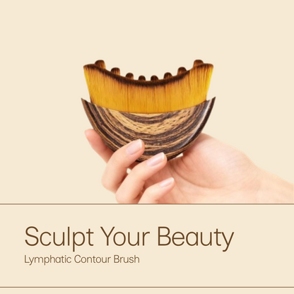 Lymphatic Contour Face Brush - for Jawline, Chin & Neck