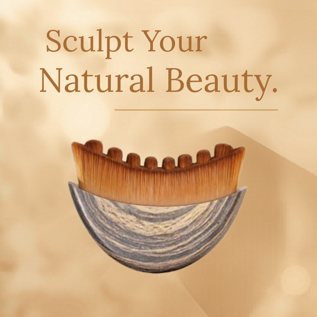 Lymphatic Contour Face Brush - for Jawline, Chin & Neck
