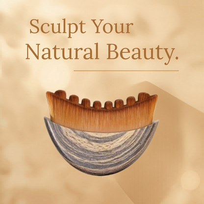 Lymphatic Contour Face Brush - for Jawline, Chin & Neck