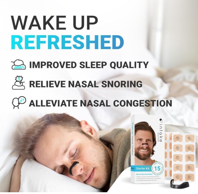 Breathing Nasal Strip Starter Kit